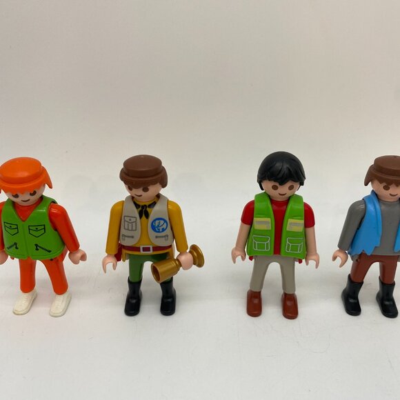 Geobra Playmobil Boys/Men Lot of 5 Figurines - Picture 3 of 5